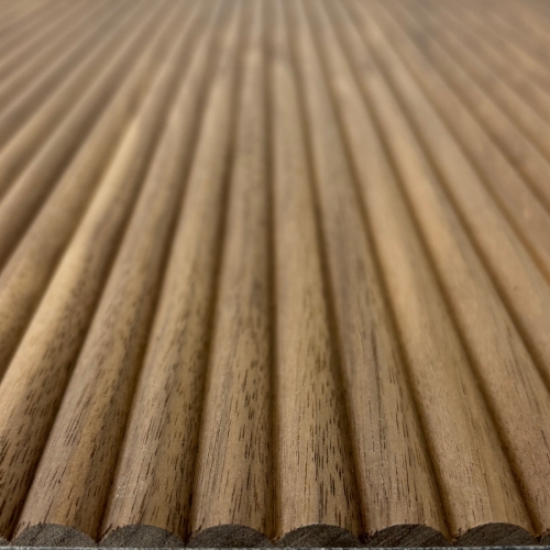 Latho Massivholzdecklage Roma Nuss